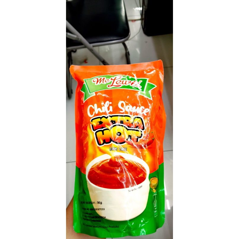 

MC Lewis Saus Cabe Extra Hot 1Kg
