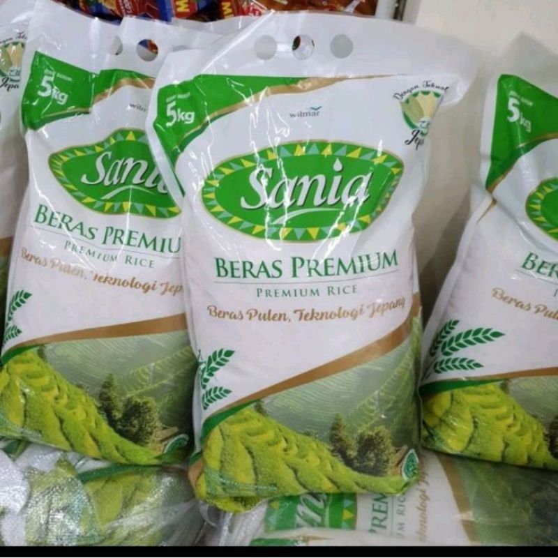 

Beras Sania kemasan 5kg