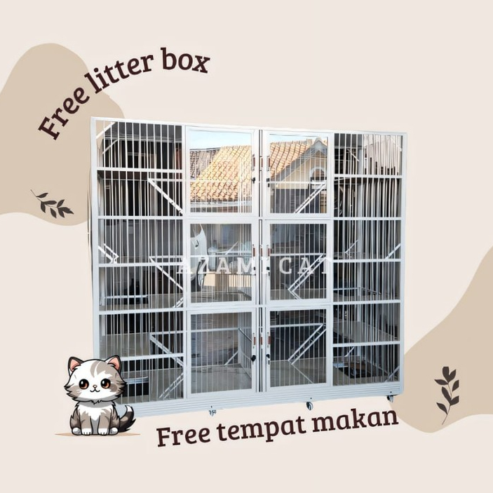 Kandang Kucing Besar / Kandang Kucing Murah - Cat Cage