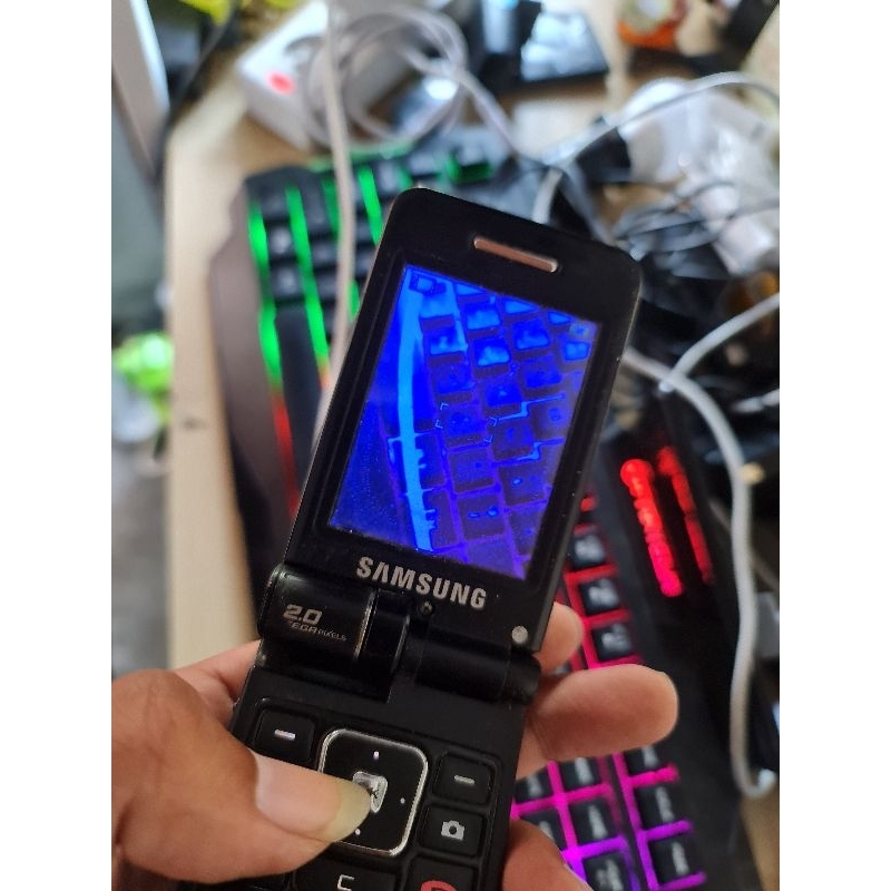 Samsung Flip Jadul SCH-W579 GSM-CDMA unik, jadul, langka, jarang ada.