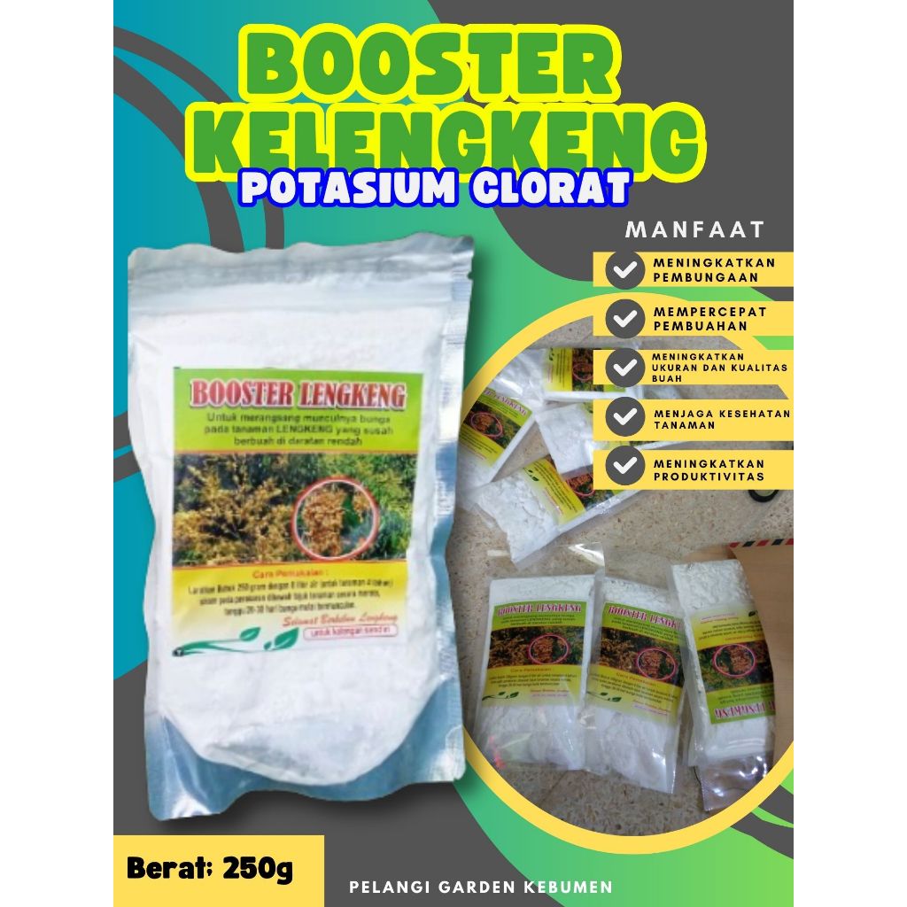 BEST SELLER  Booster Buah Kelengkeng Bubuk, Booster Buah Kelengkeng Berbuah, Booster Buah Kelengkeng