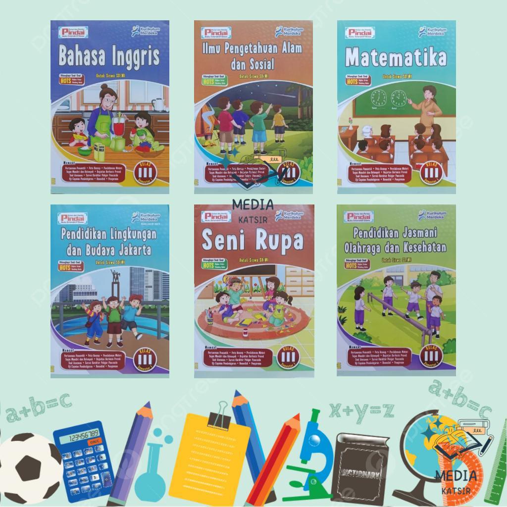 LKS Pindai Kelas 3 SD Semester 1 Kurikulum Merdeka