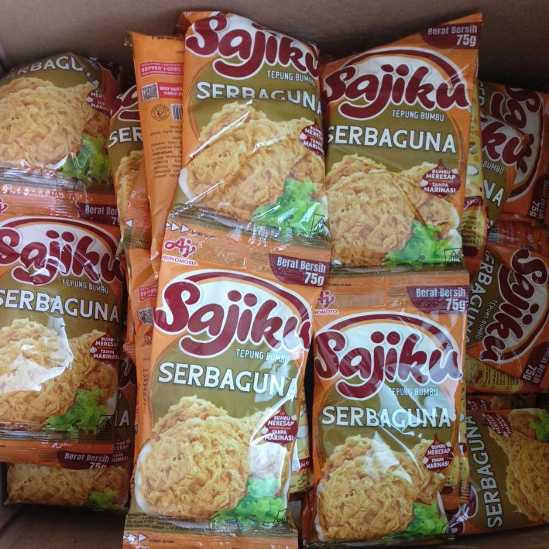 

Tepung Bumbu Sajiku Serbaguna 75g Renteng