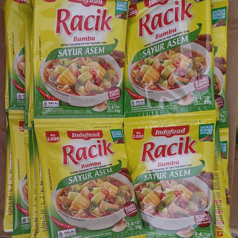 

Racik Bumbu Sayur Asem 33g Renteng