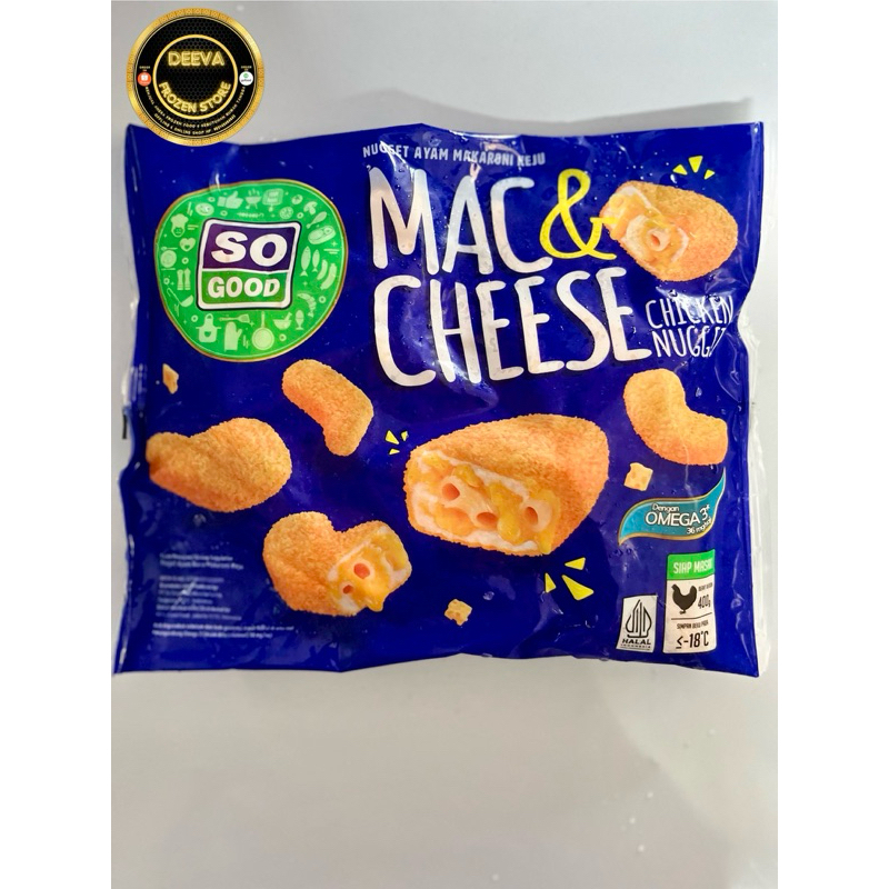 

So good Mac&Cheese/nugget ayam keju 400gr
