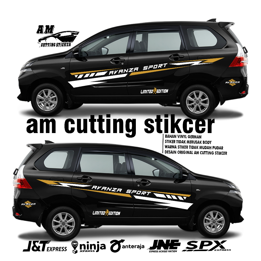 stiker cutting mobil avanza stiker toyota avanza stiker minimalis avanza stiker cutting mobil avanza