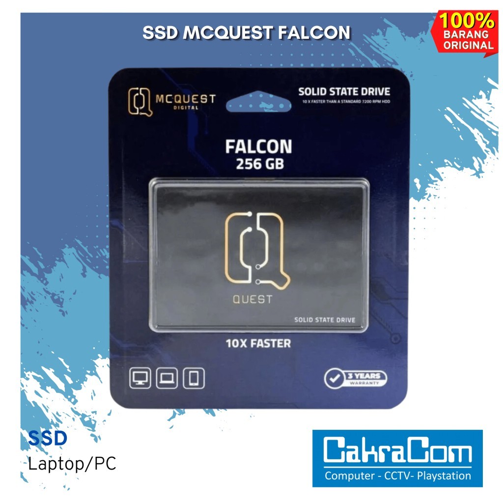 SSD MCQUEST DIGITAL FALCON 256GB / 512GB / 1TB 2.5'' SATA III SSD