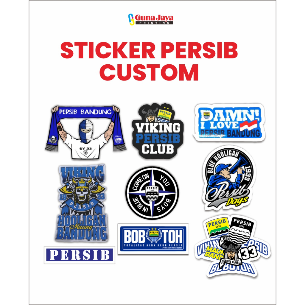 

STICKER ATRIBUT-STICKER TEMPEL PIPI PERSIB BANDUNG - PERSIB JUARA