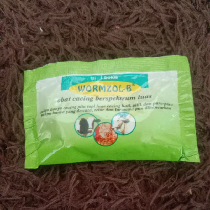 obat cacing sapi wormzol-b