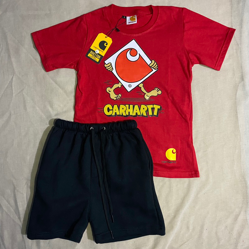 Setelan Anak Kaos/One Set Anak Distro Billboard Brand Premium Unisex