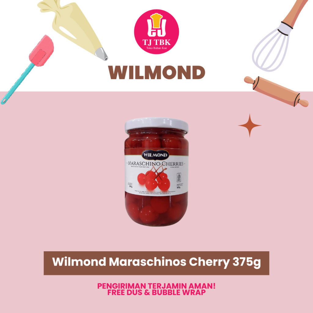 

Wilmond Maraschino Cherry 375g
