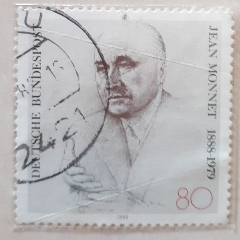 

Perangko Jerman Birth Centenary of Jean Monnet Tahun 1988