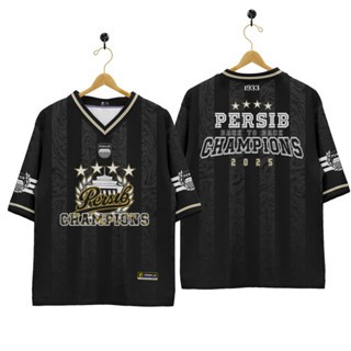 JERSEY PERSIB BANDUNG HITAM CHAMPION 2025 BACK TO BACK