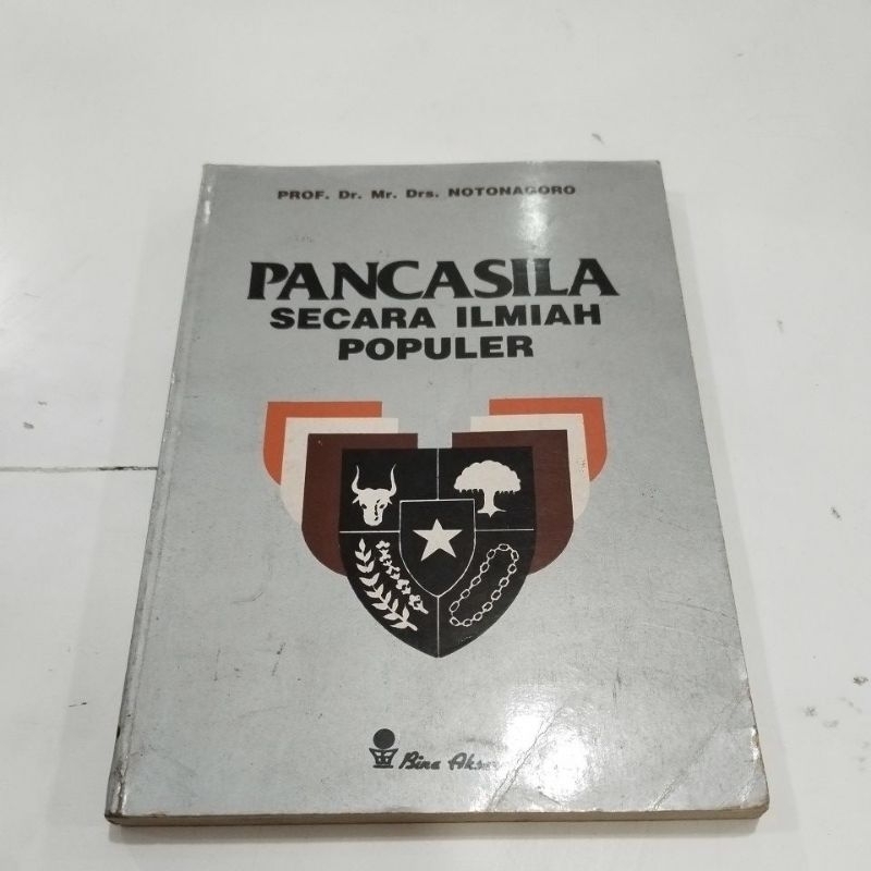 BUKU ORIGINAL PANCASILA SECARA ILMIAH POPULER