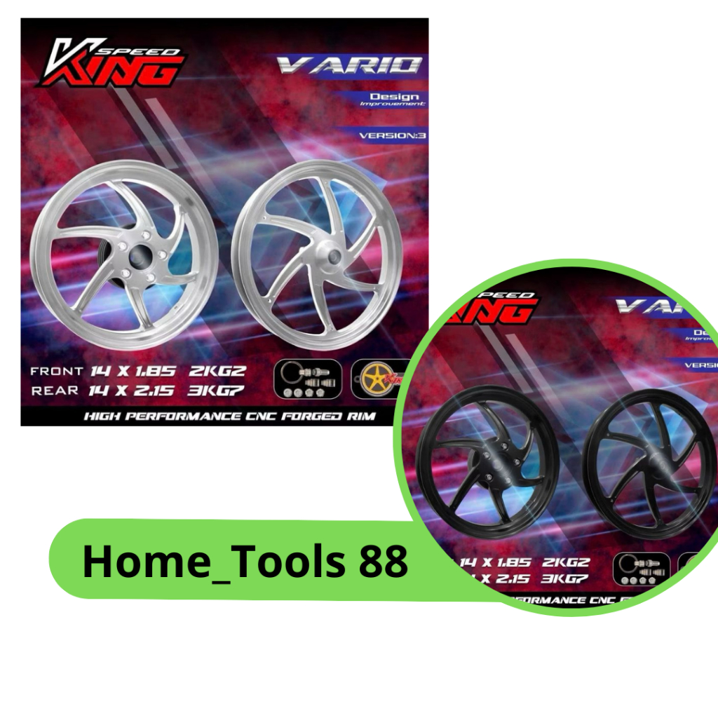 Velg King Speed Forged Rims Palang 6 Vario 125 150 PCX Kingspeed Alumunium Forged Original Quality