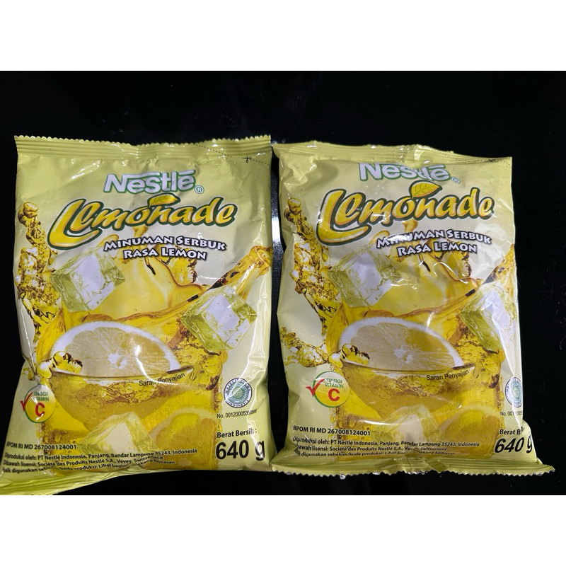 

Nestle Lemonade bubuk 640 g