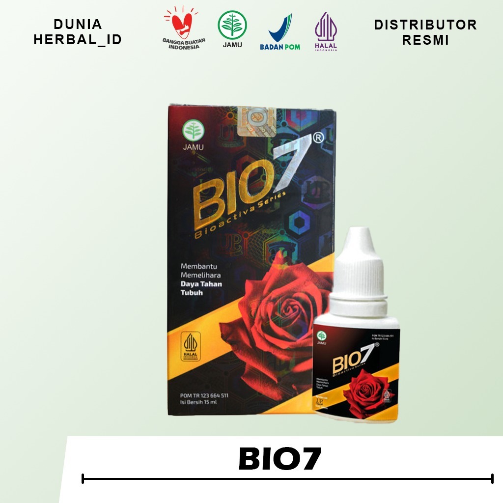 BIO7 BIO SEVEN BIO 7, JAMU TETES HERBAL ORIGINAL