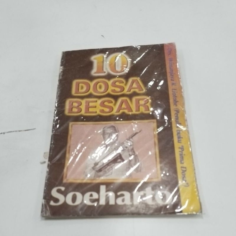 BUKU ORIGINAL 10 DOSA BESAR SOEHARTO