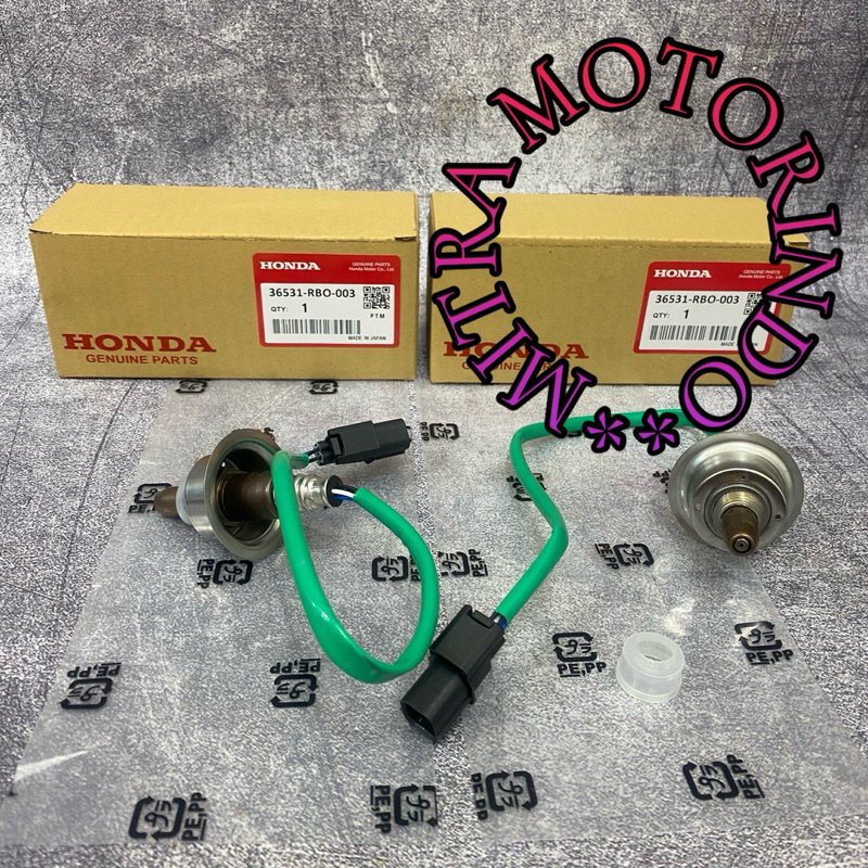 Sensor Oksigen/Sensor Okygen O2 Sensor Knalpot Depan Atas Honda Brio Jazz RS/Freed/Mobilio Garansi 3
