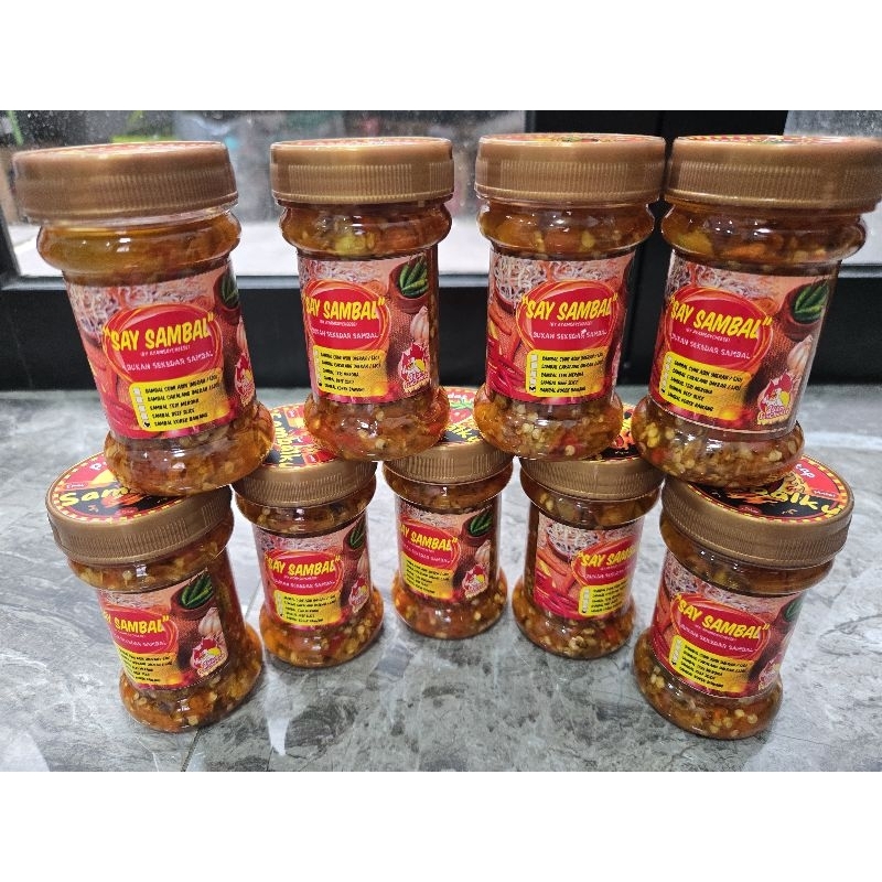 

SAMBAL CAKALANG | AYAM SUWIR | KOREK BAWANG | TERI MERONA - SAY SAMBAL by Ayam Say Cheese