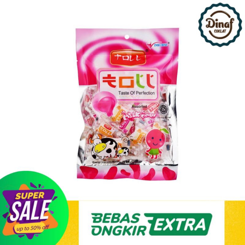 

Toll - Assorted Milk Candy | Permen Susu Pilihan 120 Gr