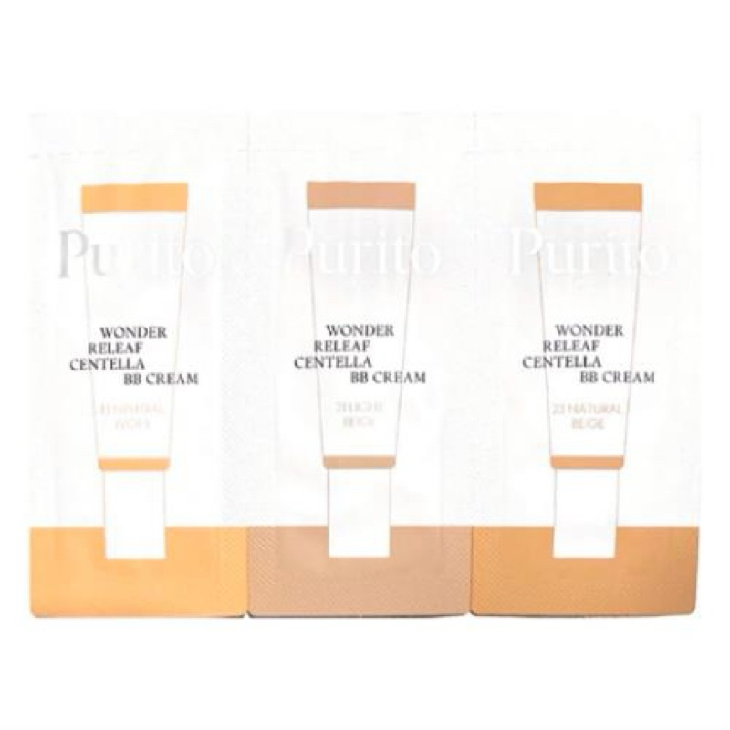 [READY STOCK-RENEWAL] PURITO Wonder Releaf Centella BB Cream SPF30 PA+++ Sample Sachet