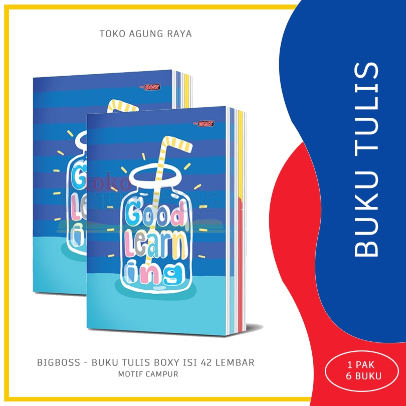 

[PACK] BUKU TULIS BIG BOSS (BBO) ISI 42 LEMBAR