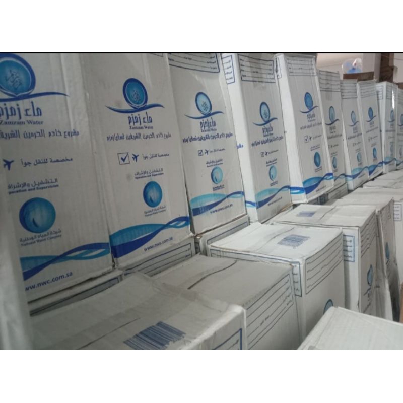 

Air zamzam 5 Liter Asli, zamzam 5 liter Original