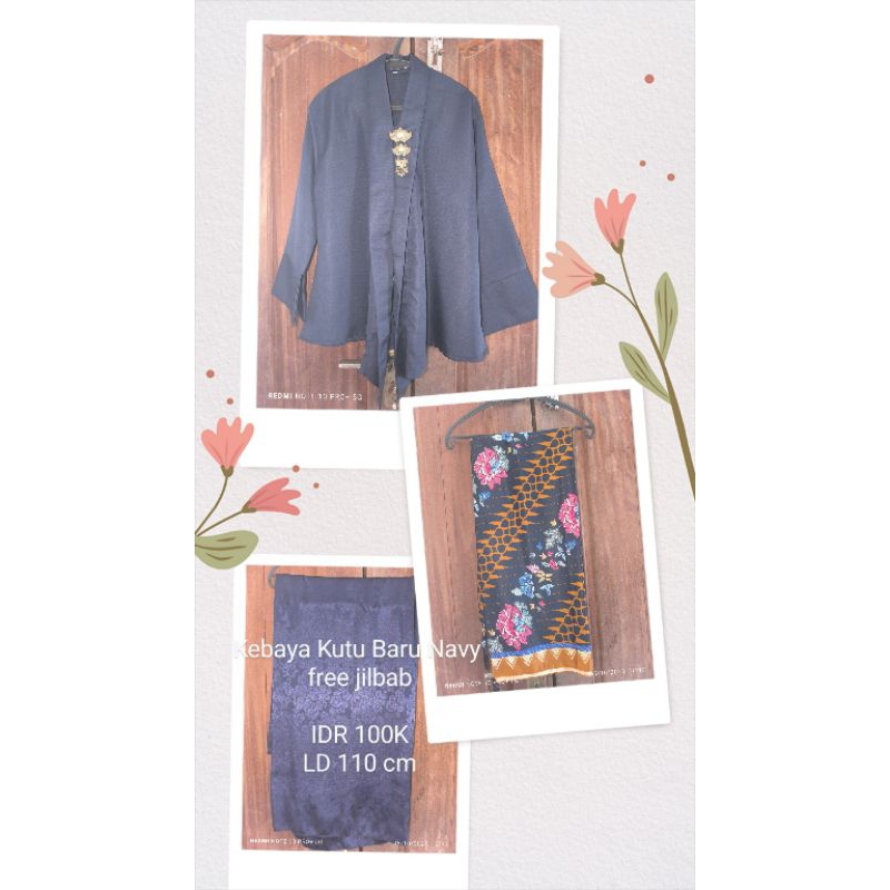Set Kebaya Kutu Baru by Zahra