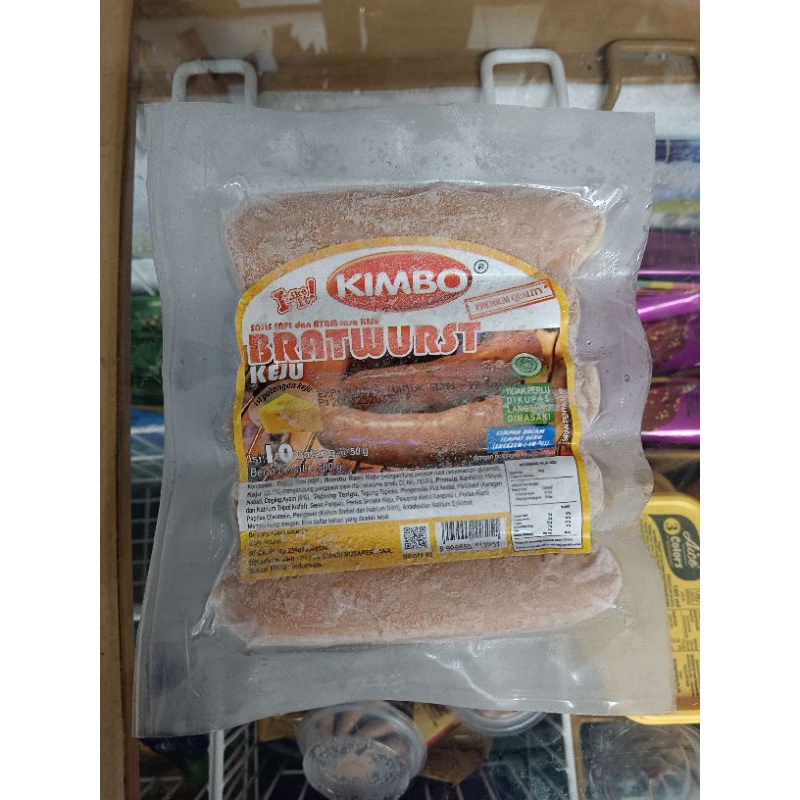 

Sosis Kimbo Mini Bratwurst Keju 500 Gram