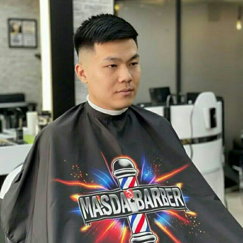 CUSTOM JUBAH CUKUR RAMBUT  KAIN KIP KAIN KEP CUSTOME TERMURAH