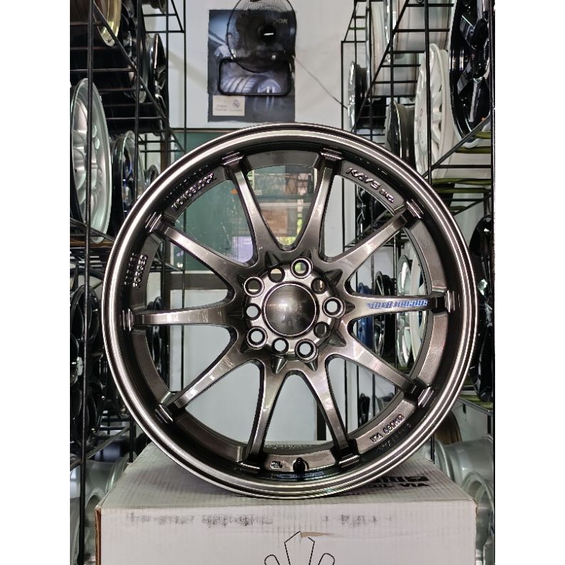 Velg Ce28 R17 Pcd 5 x 100/114 Lebar 7.5 Et 40 Hyper Black