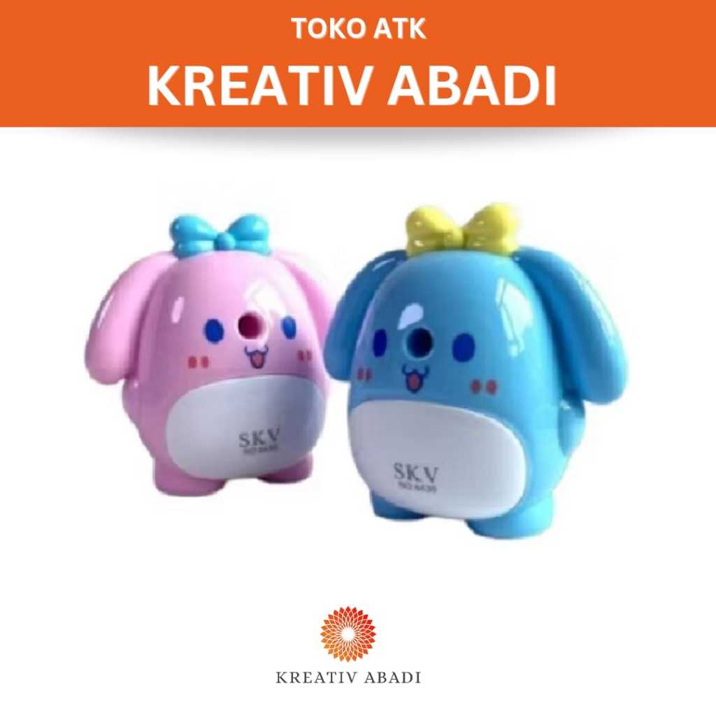 

Sharpener/Serutan Pencil Putar Spotted Puppy