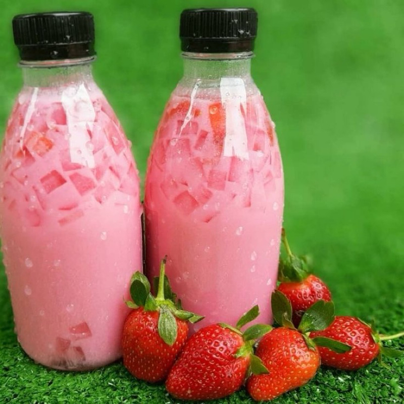 

Susu jelly stroberi - sujel