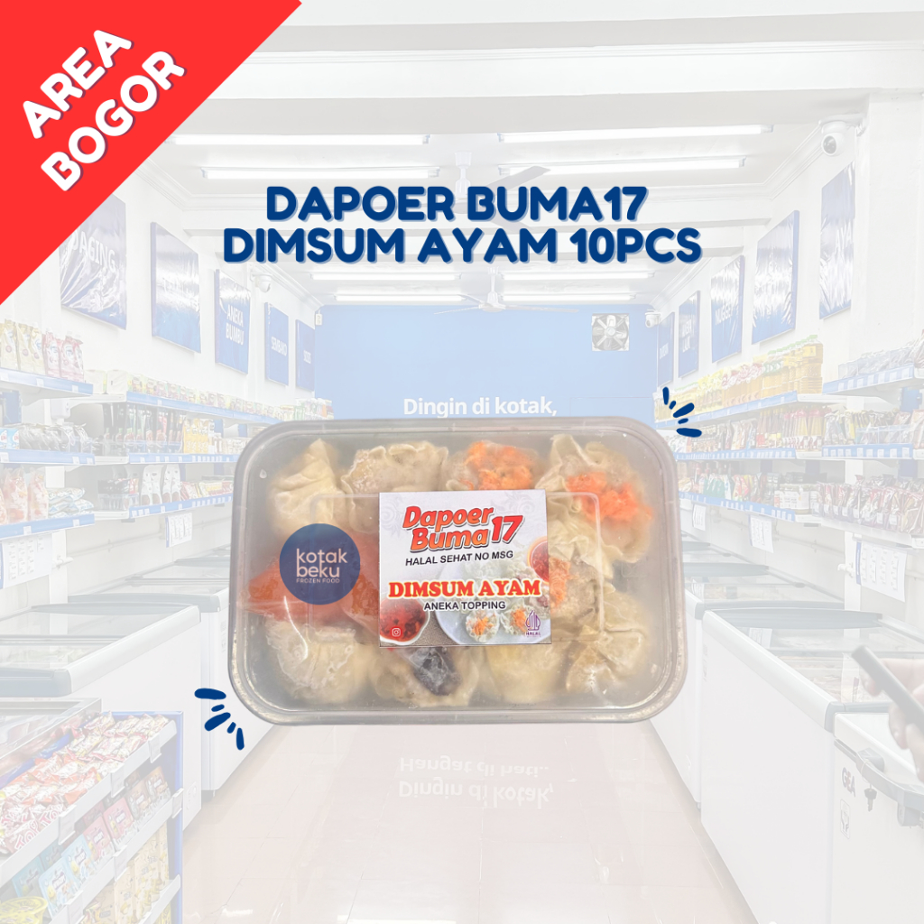 

DAPOER BUMA17 DIMSUM AYAM 10PCS
