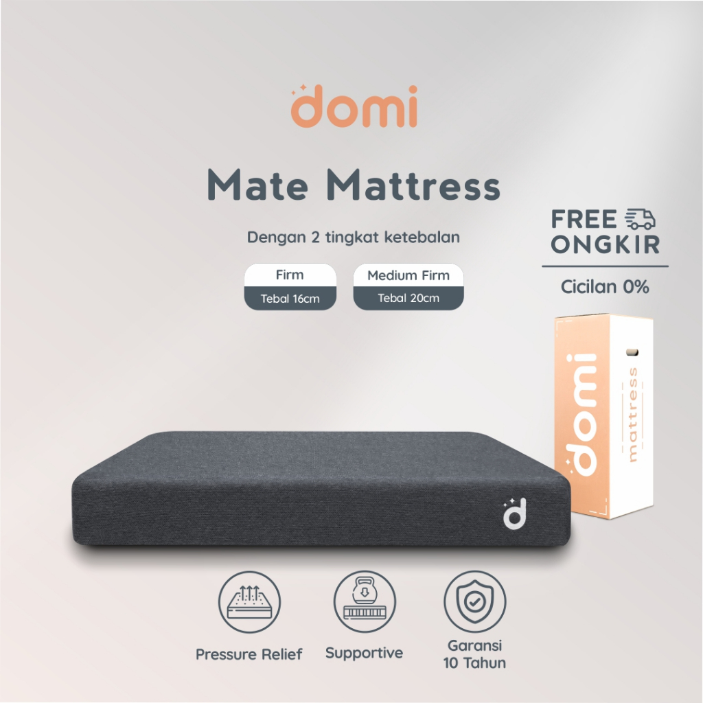 Domi Mate Mattress - Supportive Foam Mattress / Kasur Busa