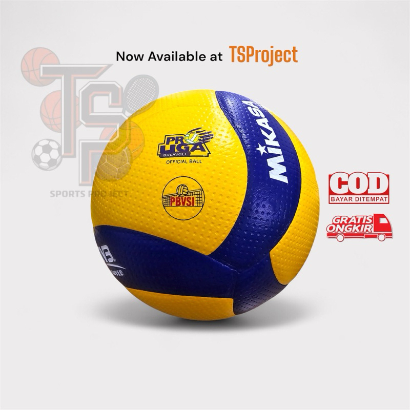 Bola Volly voli MIKASA V300W SIZE 5 ORIGINAL IMPORT BOLA VOLI ASLI EMPUK KUALITAS TERBAIK