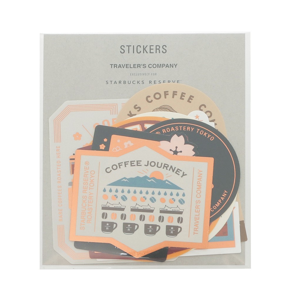 

Travelers Starbucks Reserve Roastery Limited Sticker Set