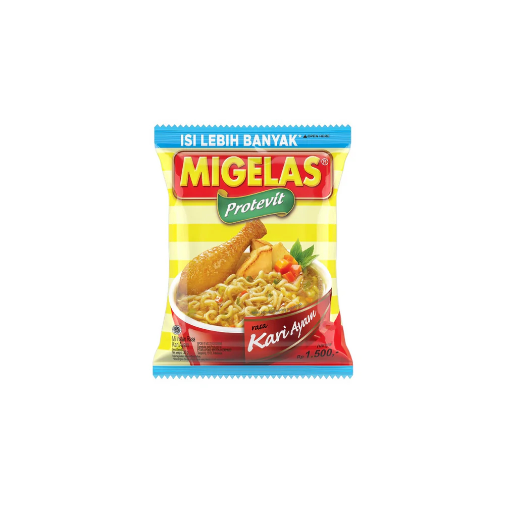 

MIGELAS MIE INSTANT SEDUH PROTEVIT KARI AYAM PCK 30/26g
