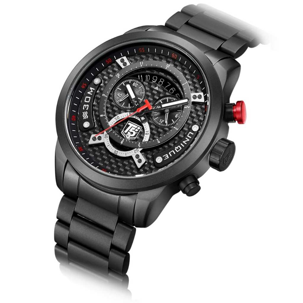 Jam Tangan Ori T5 3667 / Chronograph / Jam Rantai Pria