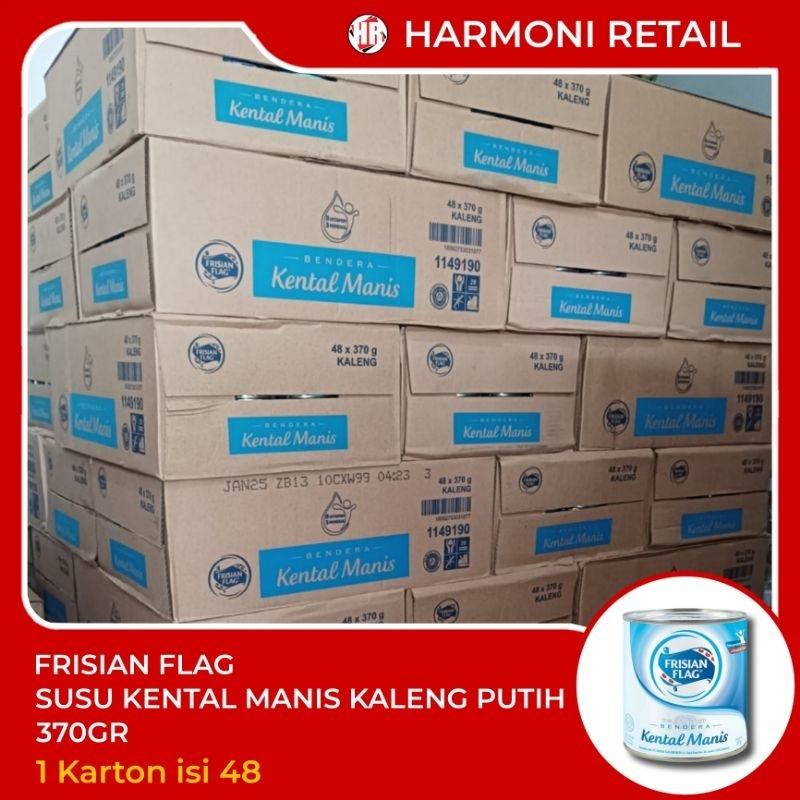 

Susu Kental Manis Bendera Frisian Flag Kaleng 1 dus isi 48