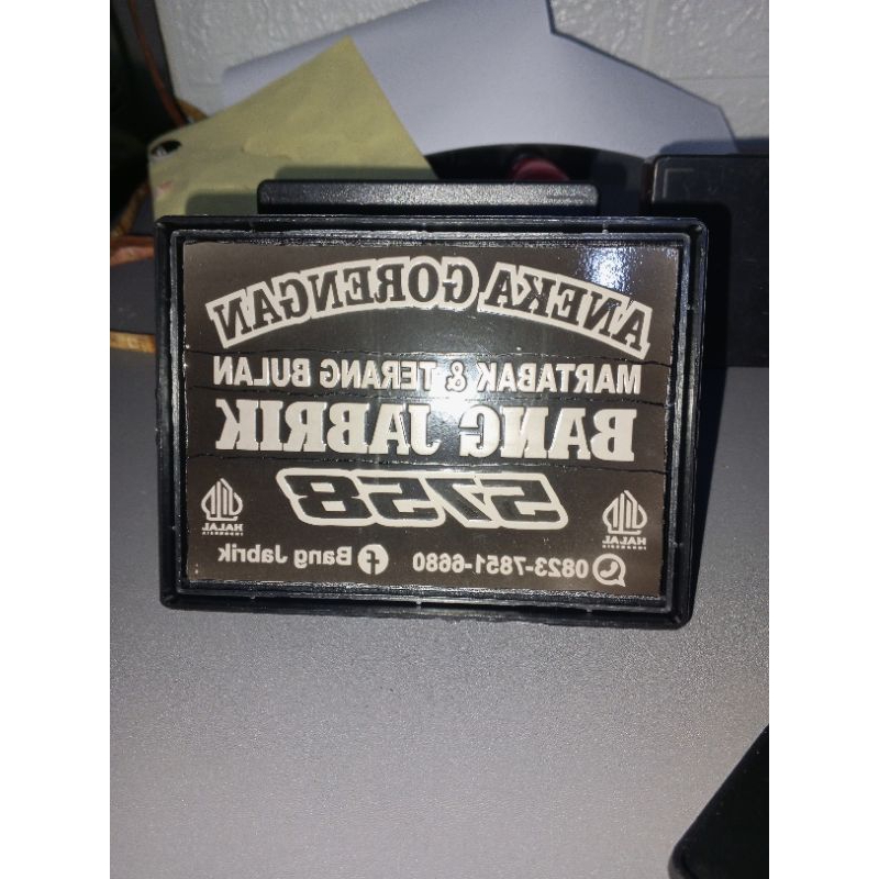 

Stempel Jumbo 9x13 cm Permanen Bonus Tinta 40 ml permanen