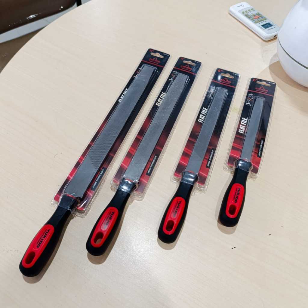 kikir YUKIDO NEW ORIGINAL, kikir besi flat, kikir patar, kikir gepeng