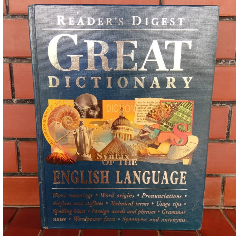 Reader's Digest Great Dictionary of the English Language Buku Ensiklopedia Bahasa Inggris Hardcover 
