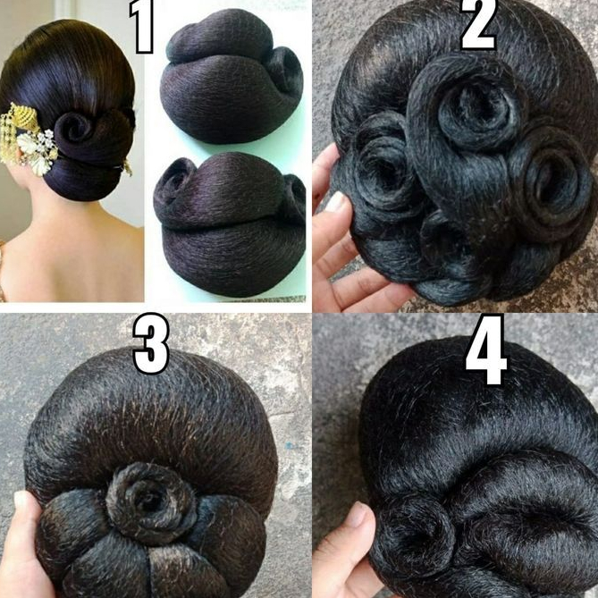 Cepol Sanggul Pengantin jawa | Koleksi  Sanggul Rambut Modern