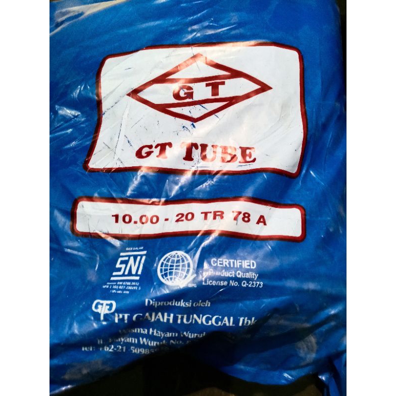 ban dalam dalam gt 1000-20 ban truck