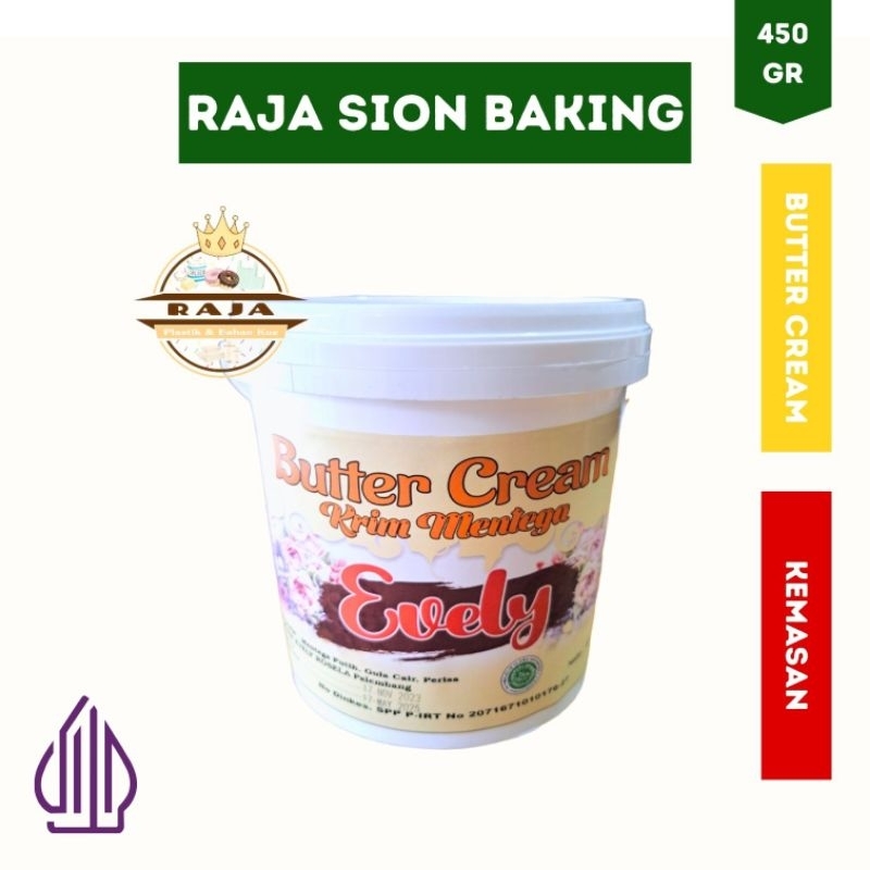 

Butter Cream Evely 450gr / Krim Mentega