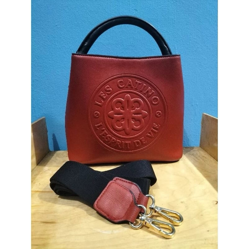 Tas Les Catino merah