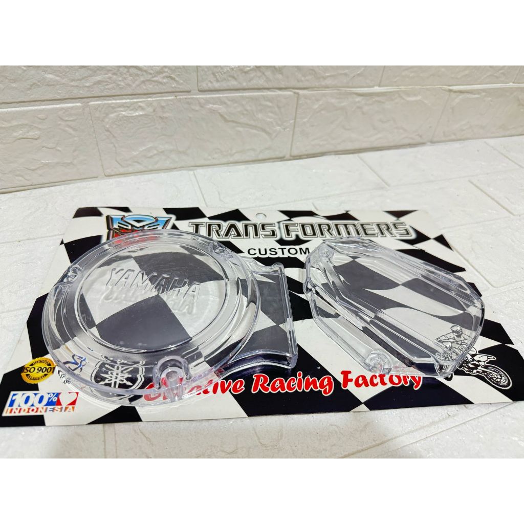 Cover Blok Mesin RX KING Transparan Tutup Blok Engine Tutup Magnet Mesin Tutup Blok Mesin RX KING Ba