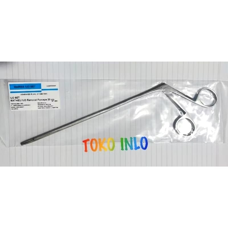 Aligator IUD 20 cm original Marwa/Mathieu IUD Removal Forceps 20 cm Aligator IUD